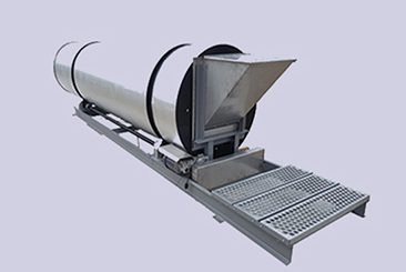 Kompost Doğal Tamburlu Otomatik Sistem Gübre Atık Makinesi