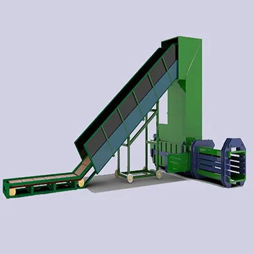 PRESPX-90 Horizontal Full Automatic Baling Press Machine