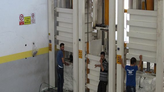 Tekstil Balya Pres Makinası Pamuk Elyaf PREM06