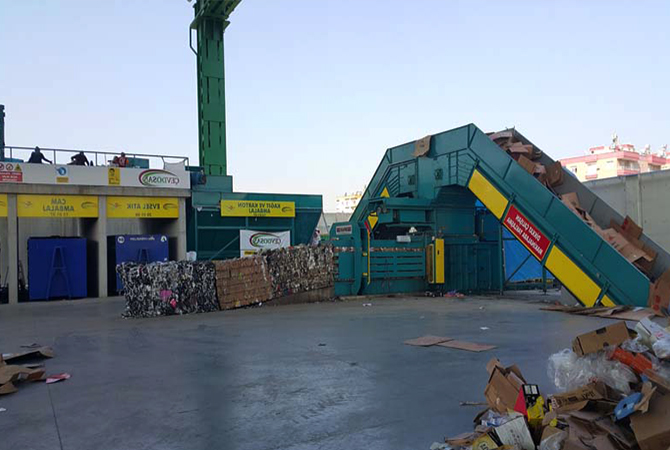 Ambalaj Atıkları Ayrıştırma Ayıklama Balyalama Tesisleri