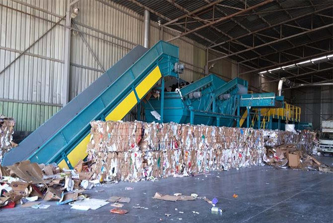 Ambalaj Atıkları Ayrıştırma Ayıklama Balyalama Tesisleri