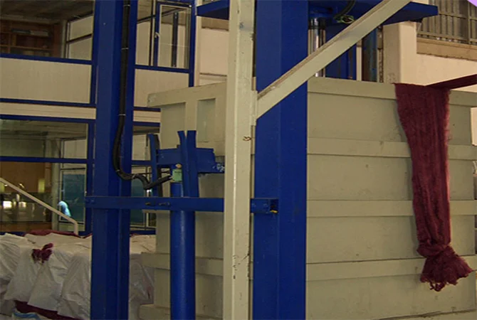 Tekstil Balya Pres Makinası Çift Kabinli Prem-04