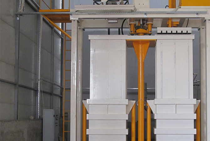 Tekstil Elyaf Balya Pres Makinası Çift Kabinli Prem-05