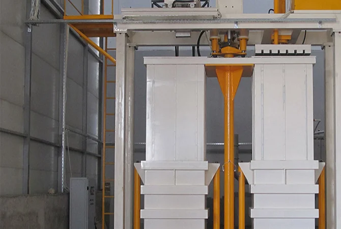 Tekstil Elyaf Balya Pres Makinası Çift Kabinli Prem-05