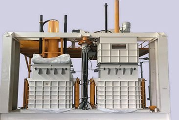 Tekstil Elyaf Balya Pres Makinası Çift Kabinli Prem-05