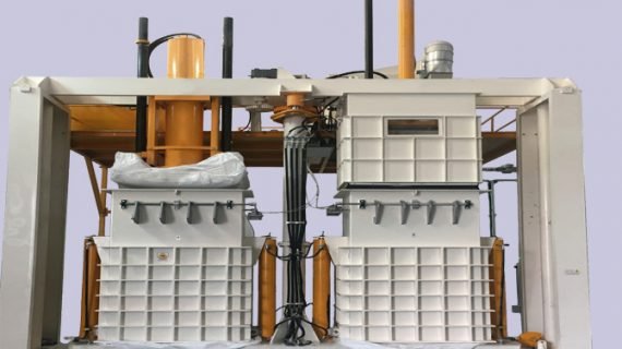 Tekstil Elyaf Balya Pres Makinası Çift Kabinli Prem-05