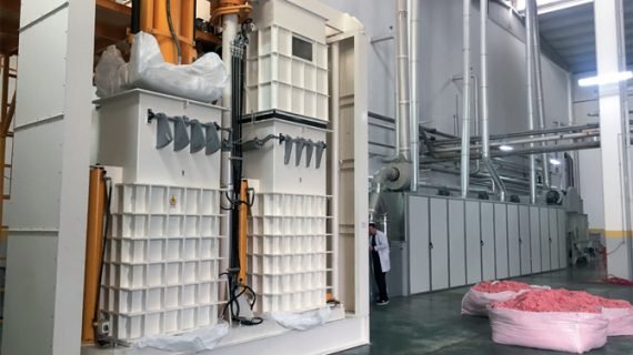 Tekstil Elyaf Balya Pres Makinası Çift Kabinli Prem-05