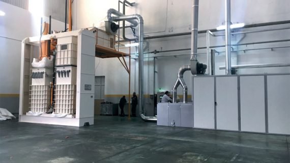 Tekstil Elyaf Balya Pres Makinası Çift Kabinli Prem-05