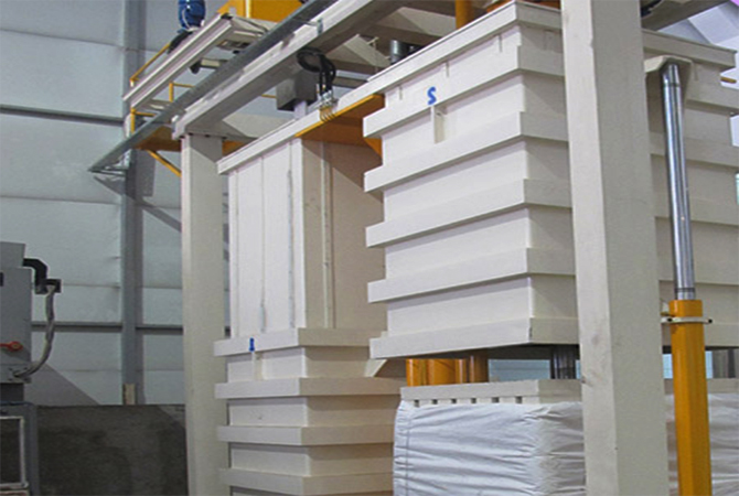 Tekstil Elyaf Balya Pres Makinası Çift Kabinli Prem-05