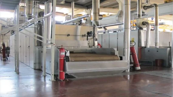 Tekstil Elyaf Bantlı Taşıma Kurutma Belt Dryer Prem-01