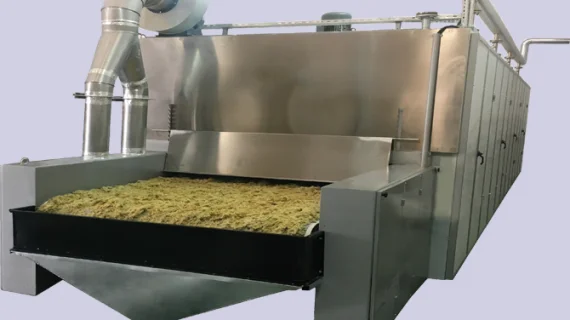 Tekstil Elyaf Bantlı Taşıma Kurutma Belt Dryer Prem-01
