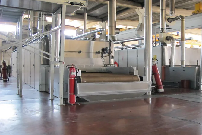Tekstil Elyaf Bantlı Taşıma Kurutma Belt Dryer Prem-01