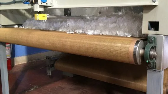 Tekstil Elyaf Bantlı Taşıma Kurutma Belt Dryer Prem-01