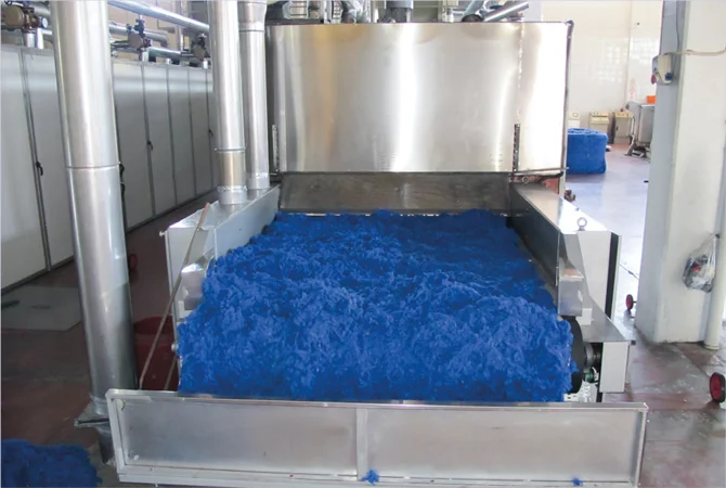 Tekstil Elyaf Bantlı Taşıma Kurutma Belt Dryer Prem-01