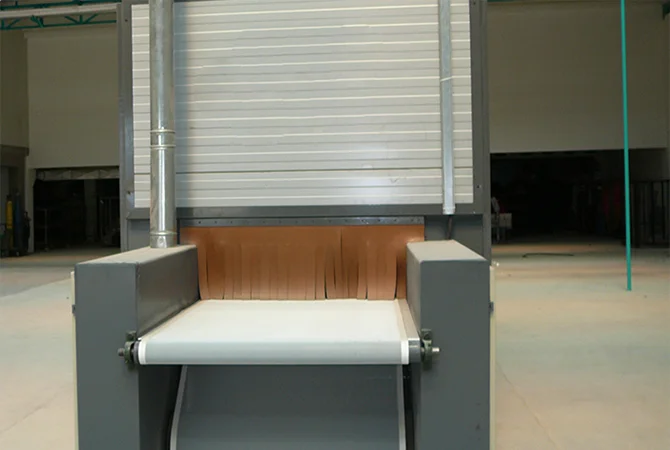 Tekstil Elyaf Bantlı Taşıma Kurutma Belt Dryer Prem-01
